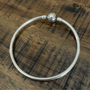 Pandora Bangle Sterling Silver Charm Bracelet